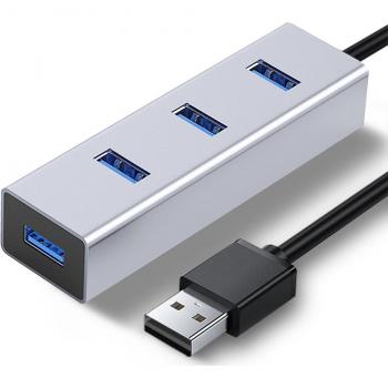 Hub USB 3.0 OFCCOM, Multipuerto de 4/7 Puertos para Ordenadores y Accesorios Electrónicos