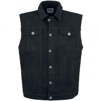 Chaleco Negro Life Of An Easy Rider para Hombre Black Premium by EMP M