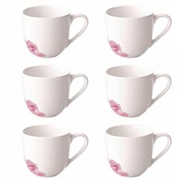 Villeroy & Boch Rose Garden Tassen Set für Espresso 6 Stück