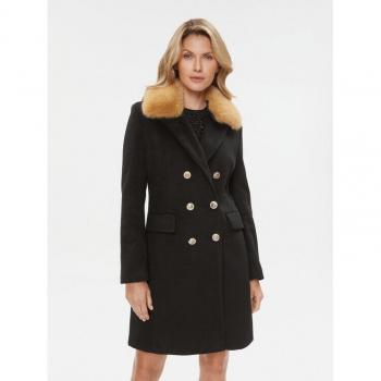 Cappotto di Transizione Nero Regolare Maryley 23IB115/01NE