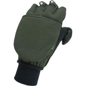 Sealskinz Walpole Handschuhe für kaltes Wetter Oliv Schwarz