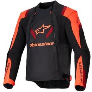 Alpinestars T-Stunt Air Giacca Estiva Nero Rosso 3XL