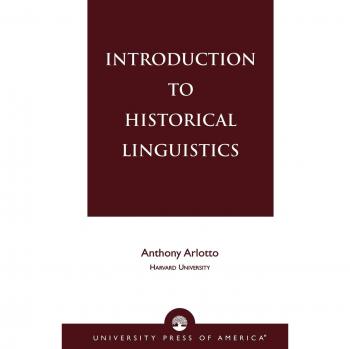 Introduction to Historical Linguistics