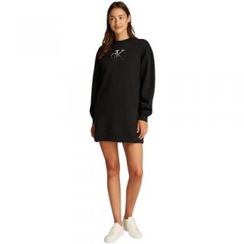 C.K. Robe Ras de Cou Noir XL Femme