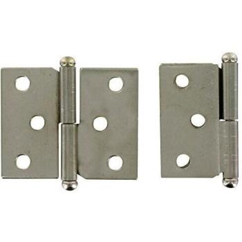 Paumelle de meuble droite H40mm