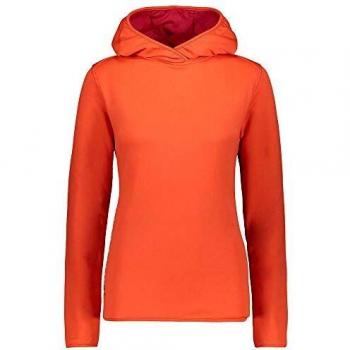 CMP Sudadera ligera de forro polar para mujer, color naranja, tamaño 38