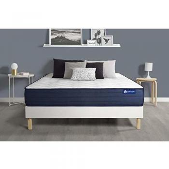 Ensemble Matelas ACTIFLEX Life 90x200 + sommier KIT Blanc