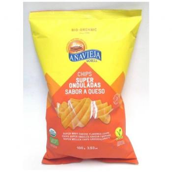 Batata Fritas Sabor Queijo Onduladas Anavieja 100g