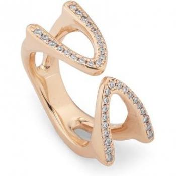 Anillo de Aleación de Metales con Topacios