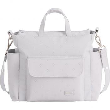 Bolso Maternal Cambrass Twin Pack en Color Gris 16x43x37 cm