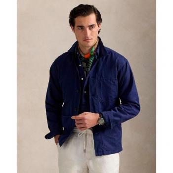 Polo Ralph Lauren XL Linen‑Blend Men's Shirt – Navy