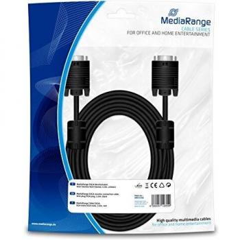 Mediarange 813114 cable VGA negro