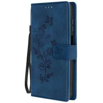Tienda de accesorios: Funda tarjetero A15 Flor, correa Azul Oscuro