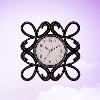 Reloj Decorativo Dorado Vintage de Pared