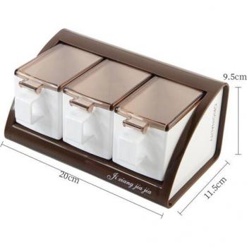 Condiment Storage Wall Organizer