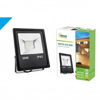 LED-Scheinwerfer NOCTIS Eco 30 W – Schwarz – Kaltweiß