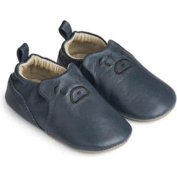 Bottines Cuir Ours Noir Bleu Maritimes