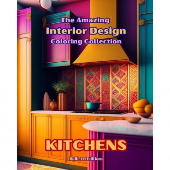The Amazing Interior Design Coloring Collection
