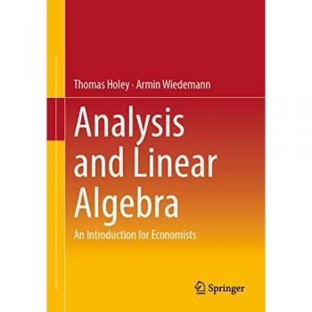 Analysis and Linear Algebra