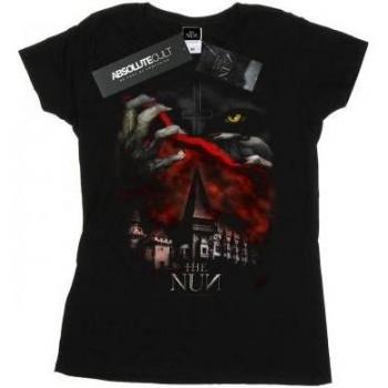 T-shirt féminin La Nonne en coton avec masque