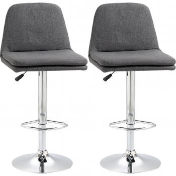 Aosom Swivel Bar Stools Set of 2