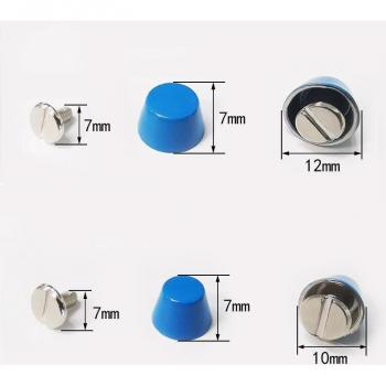 Rivets anti-usure en alliage de zinc 12MM pour bagages