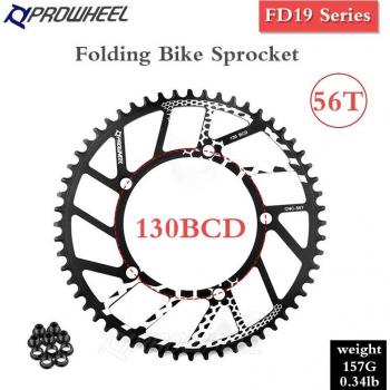 Plateau PROWHEEL en alliage d'aluminium, 130BCD, 56T