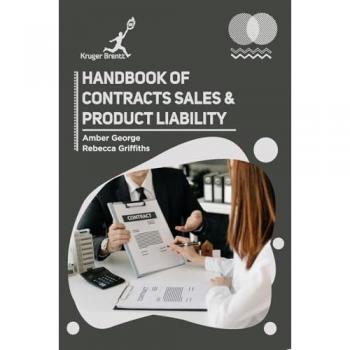 Handbook of Contracts Sales and Product Liability