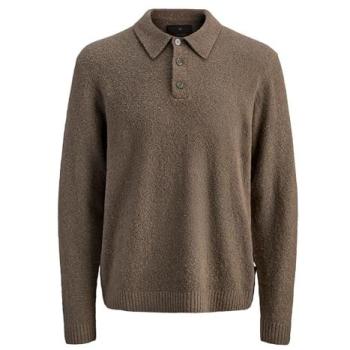 Jack & Jones Strickpullover mit Polokragen MAVERICK