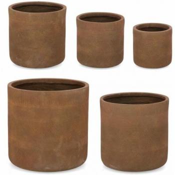 Vaso Rigo Pali Set 5 Rusty
