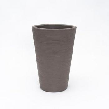 Vaso Lilium tondo in resina 55 cm