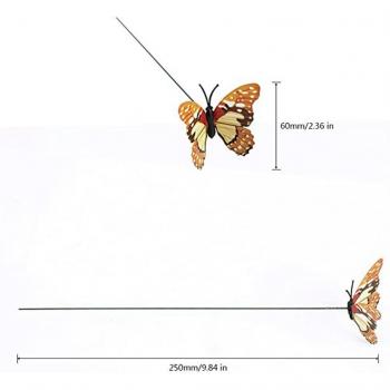 100Pcs Colorful Butterfly Patio Decorations