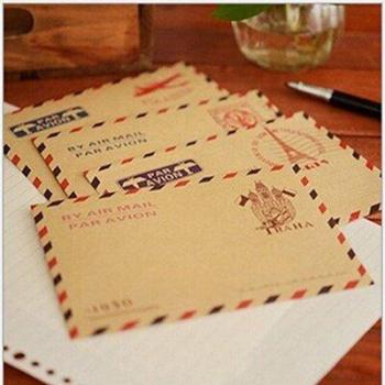10 PCS Vintage Postcard Envelopes