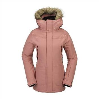 Volcom Shadow Ins Earth Pink Female Ski Jacket XL