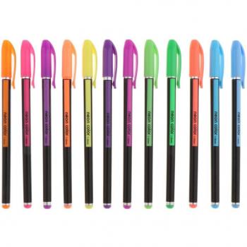Prettyia Fine Point Assorted Highlighter Pens (12/16/18/24/36 Colors)