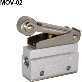 Dispositif de commande pneumatique manuel avec bouton momentané