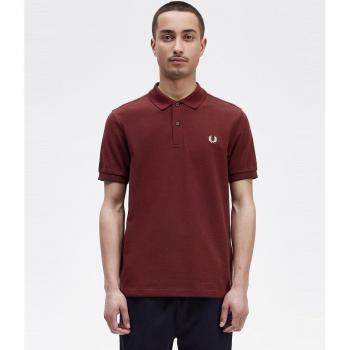Polo Fred Perry Casual Marron Taille L