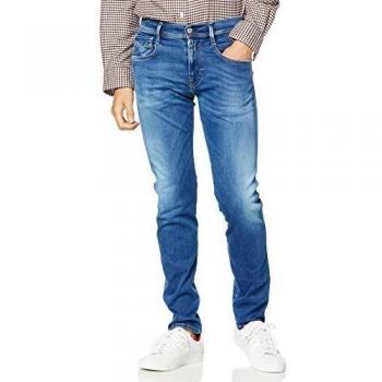 Replay Anbass Hyper Bio Jean, Slim, Medium Blue 9