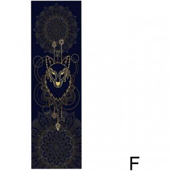 Yoga Matte Handtuch 30x100cm Anti-Rutsch Fitness