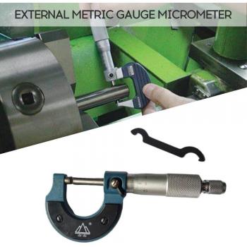 0-25mm Easy-to-Read External Micrometer with High Accuracy