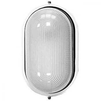 Cambrils 100W Oval White LED Lamp IP54 E27