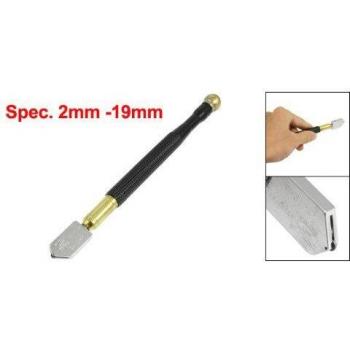 Black Nonslip Handle Oil Feed Glass Cutter 2mm-19mm