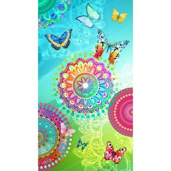 Hip Telo da Spiaggia Panno mystyc 100x180cm Multicolore Cotone Strandtuch 100 x 180 cm