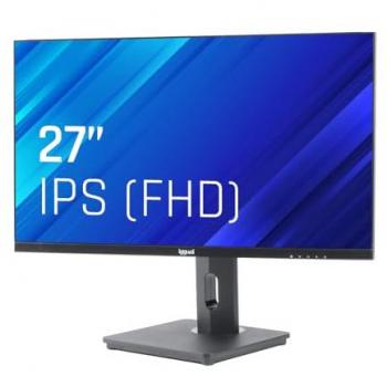 Monitor Iggual 27 FHD con VESA y Rotación 45°/90°
