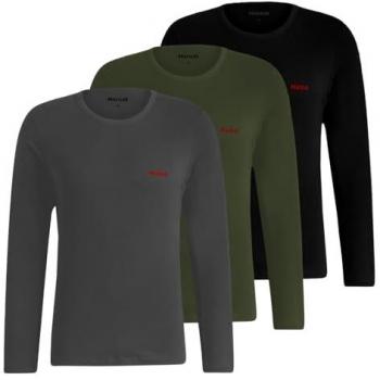 HUGO Baumwoll Longsleeve Trio