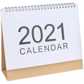 Cute Desk Calendar with Dates
