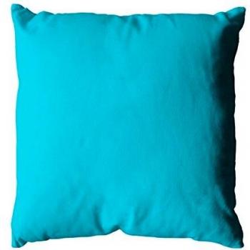 Coussin déhoussable 40 x 40 cm Turquoise