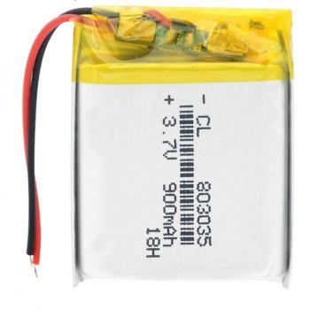 Li-ion Polymer Battery 900mAh 3.7V for GPS and MP3 Devices