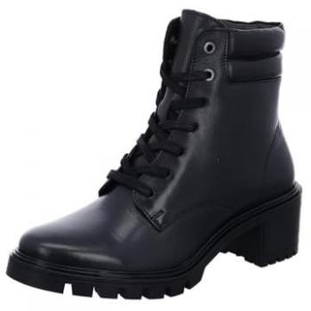 Ara Denver Schnürboot – Schwarzer Lederstiefel, 38