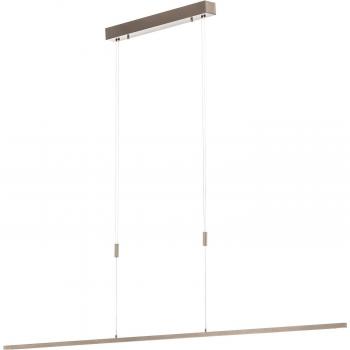 Nickel Tolu LED Pendant Light 158 cm by Quitani